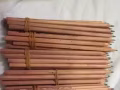 全新铅笔 几分钱出，买了几百支，3H 到9B 的马克牌木头铅笔，绘画作图用
