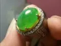 翡翠珍贵男装戒指。收藏品质，送礼佳品