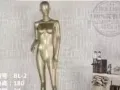 金色立体模特儿