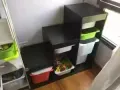 九成新宜家置物柜玩具柜