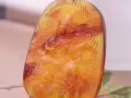 文殊菩萨琥珀吊坠