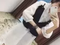 全新2件套，衬衫裙，超级美25元