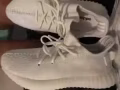 阿迪限量yeezy纯白，全新！