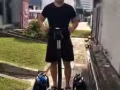 平衡車一輛，騎起來相當拉風，機不可失時不再來