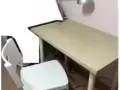 < IKEA 二手書桌+檯燈+椅子 > 整組超低價25元!! 已售出