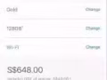 iPad 便宜卖、最新款128G金色全新未开封只要600、98784158