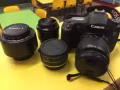 出一台佳能60D 镜头若干