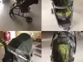 宝宝推车9成新