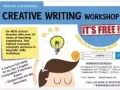 「创意写作」31/8，1/9  9月学校假期  ?免费试课  