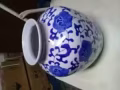 青花缠枝纹罐