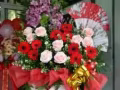 花籃，花圈，鮮花，仿真花