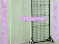 全新白色网格摆货架子出售还有配套钩子