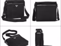 Prada Tessuto Saffiano Messenger Bag 