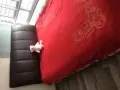 9.5成新海马牌床加床垫