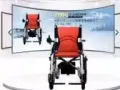 电动轮椅车。
