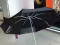 OLYCAT黑胶防晒晴雨伞两用遮阳伞五折叠轻便伞防紫外线太阳伞小黑伞