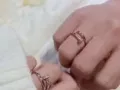 特价卡地亚钉子戒子 带砖