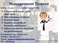 Manegement Trainee (Kitchen)