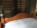 搬家出清松木双人床
