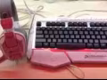 高质量 游戏 键盘 和 耳机 