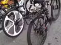 回家了处理全新自行车，100