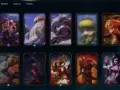 garena lol出售 72个皮肤，花了我快500新，就差23个英雄没买