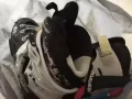 黑白炫酷轮滑鞋急售