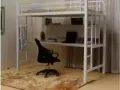 出售一张全新带书桌的高架床$220包送