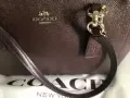 全新Coach中号棕色手提包购于IMM, 360 SGD