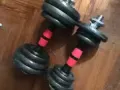 自用哑铃出手25公斤