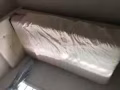 单人床$70皮床架+床垫微信xiaoqing118771可送货