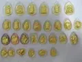 全新镀金吊坠含各式图案