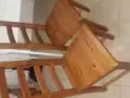 4把一样的实木椅子。九成新