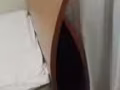 单人木床架