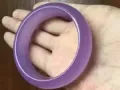 天然薰衣草紫水晶手镯