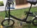 低价处理自己用的，折叠电动自行车