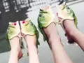 鱼形搞怪创意拖鞋 零售批发