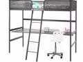 IKEA單人高腳床架出售 $100 