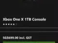 xbox x 1 tb 便宜卖了