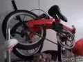 本人出售一辆折叠自行车，八层新，文礼地铁自取，可以上地铁，不讲假