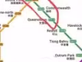 綠線Dover到Queenstown 找情侶房
