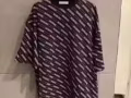 Balenciaga 黑色满logo短袖，正品代购，假的包退，邮费我出，只卖正品