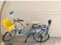 本人低价转让三人坐自行车