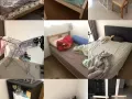 非常新的自用一手家具（各种size的床和床垫，餐桌，阳台桌，柜子和鞋架）