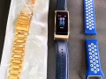 華為B5手環，是手環也是藍牙耳機，消息提醒，心率監測。另有iPad mini出售
