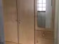 九成新小木床，赠送床垫