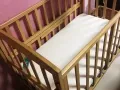 0-3岁婴儿床+床垫 9成新 抛售！