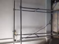 晾衣架 桌子  小锅