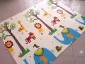 小孩爬行垫拼接泡沫儿童地垫大号折叠游戏垫毯子 也可以当作野餐垫
