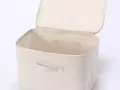 无印良品麻纺收纳盒